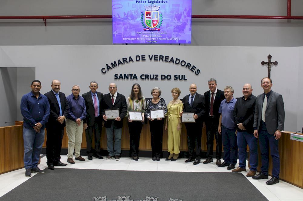 Câmara realiza sessão solene para homenagear a FENAF