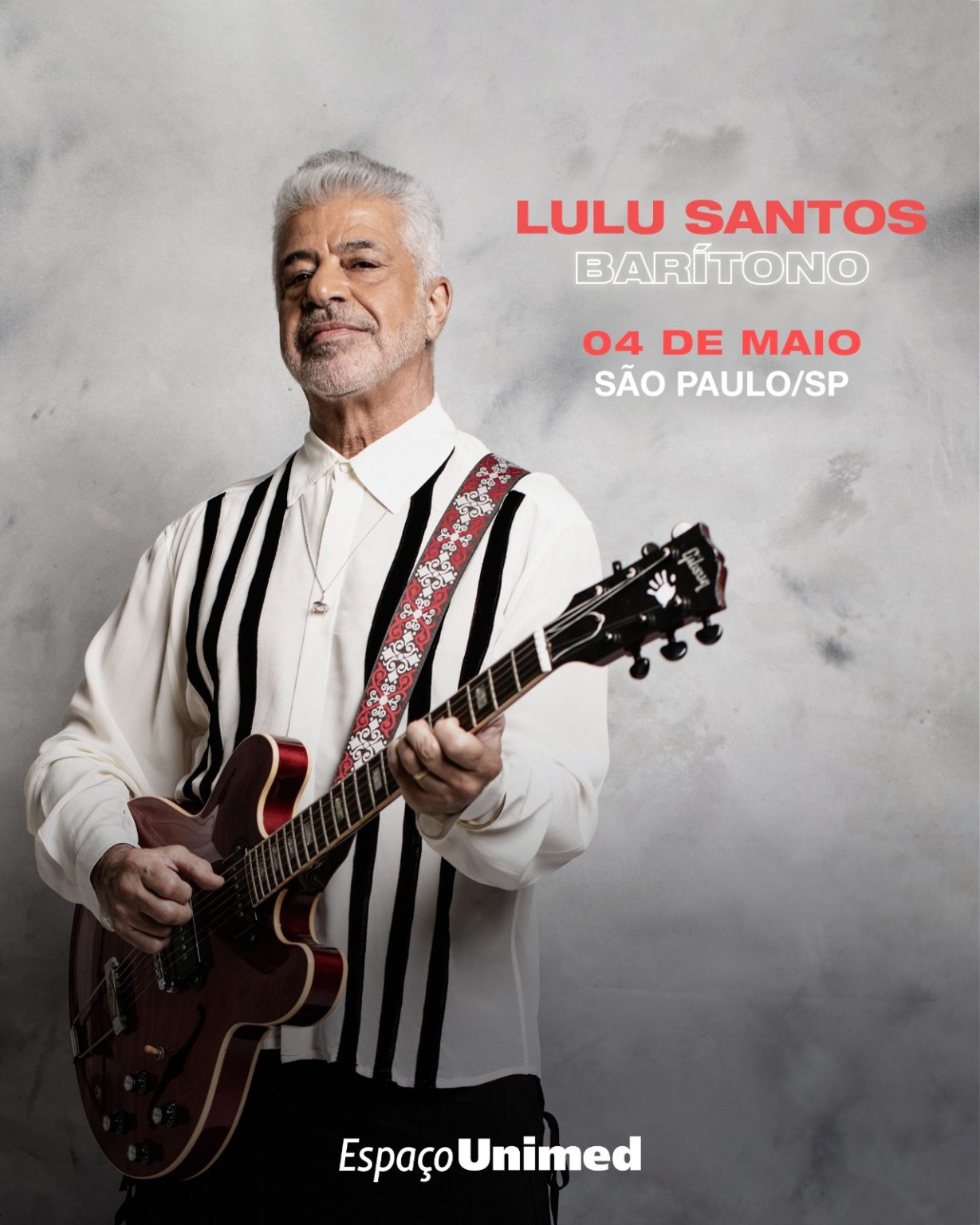 Lulu Santos Celebra Aniversário com Turnê “Barítono” no Espaço Unimed em São Paulo