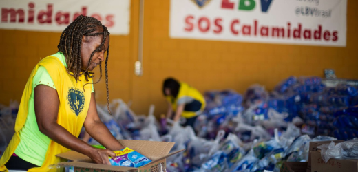 LBV entregou mais de 130 toneladas de doações à população do Rio Grande do Sul e a campanha continua