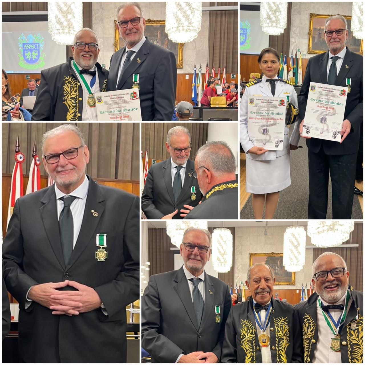 Noite de homenagens na Câmara Municipal de São Paulo