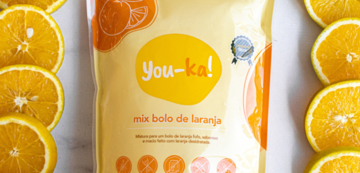 Bolo de Laranja com mix para bolo da You-ka