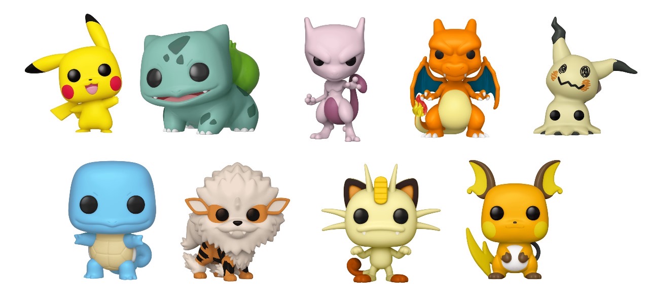 POKÉMON DAY: OS PERSONAGENS FAVORITOS DE POKÉMON VIRAM FUNKOS