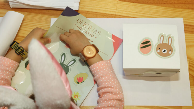 Pátio Higienópolis na Páscoa tem Oficina Infantil de personalização de luminárias e caça a Chocolates