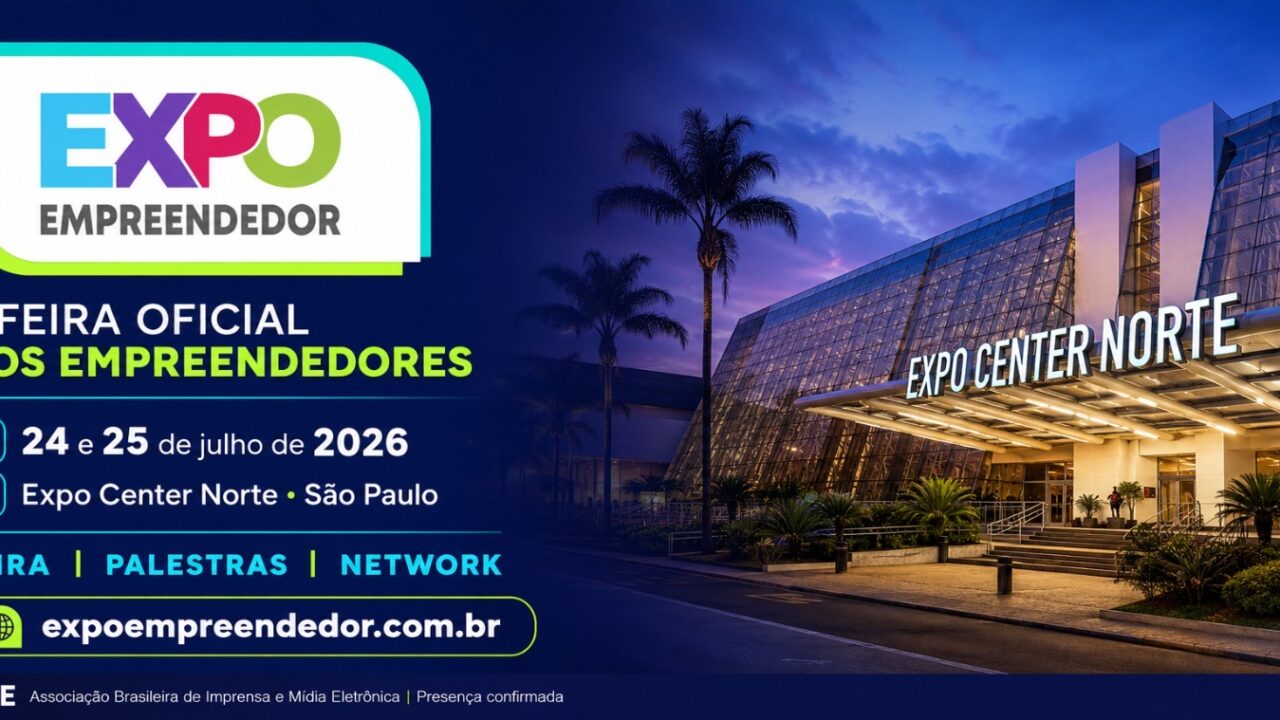 Expo Empreendedor 2026 reúne grandes nomes dos negócios, da inovação e da comunicação em São Paulo